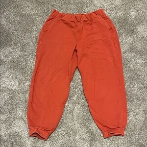 Lululemon Athletica Canyon Orange Relaxed High-Rise Jogger *Full Length